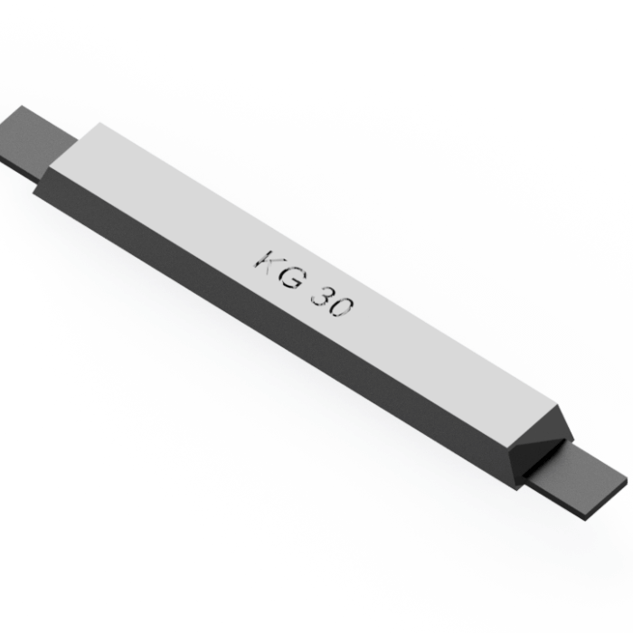 Zinkanod TYP 30 - 360*52*27mm / 14*2*1.06in, Armering: Stål, 450*40*6mm / 17.8*1.6*0.23in, 2.6kg netto