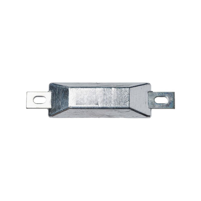 Aluminiumanod 120g, 85*35*16mm (140mm), hål 7*13mm - AnodeFactory