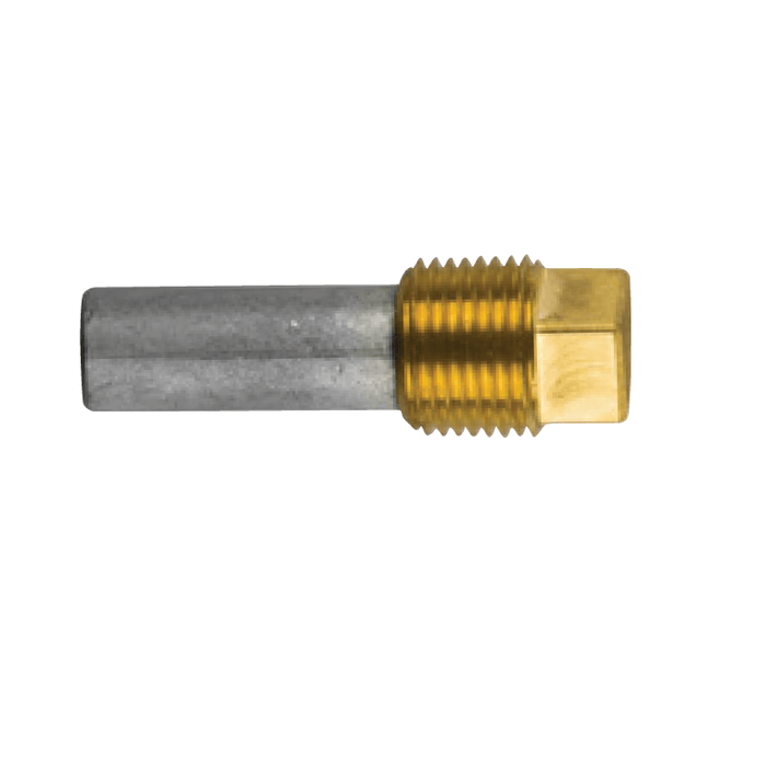 Zinkanod Caterpillar, motor, pencil anode komplett med mässingsplugg th.3/8''bspt - AnodeFactory