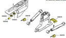 Ritning på Zinkanod Mercury/Mercruiser typ Bravo III-04 kit, motor, 3KG/6,61LB, RKIBRAVOIII-04 - AnodeFactory