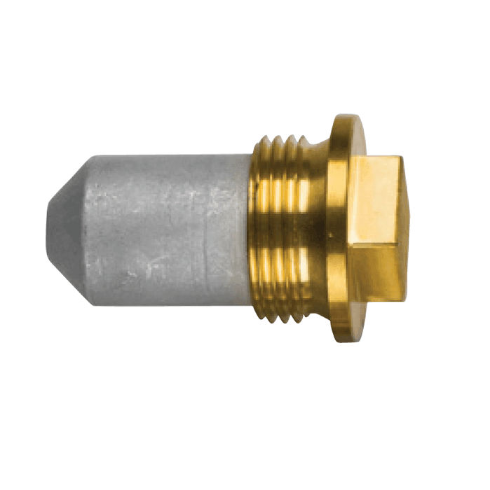 Zinkanod Volvo Penta, typ pencil anode Ø26 - L 40 - with brass plug th. 1'' GAS (bspp), VP823661, R800716C - AnodeFactory
