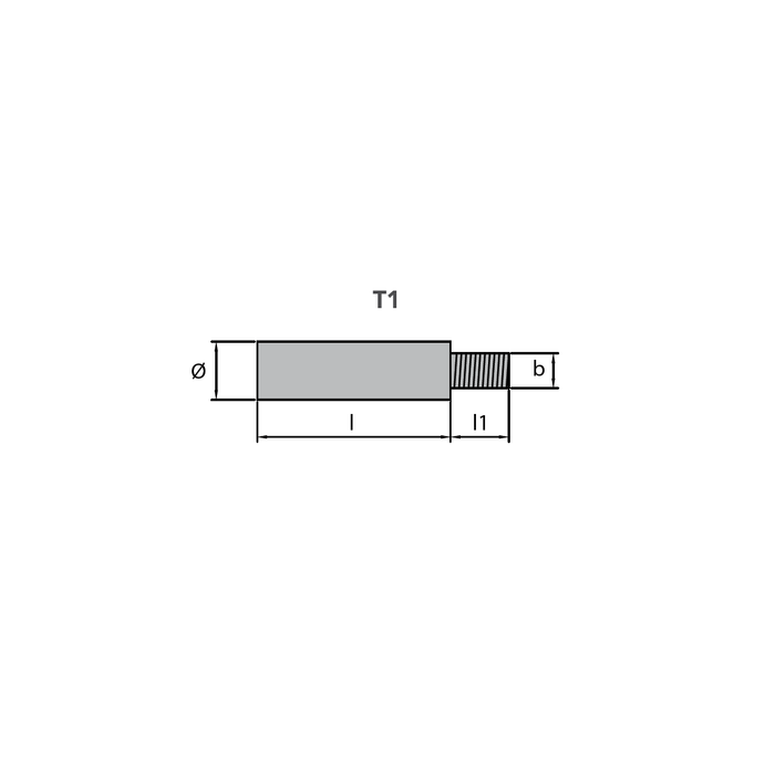 Zinkanod Bukh, motor, Typ BK-1 Passar alla modeller förutom 36C 00E0450 (2-62050)