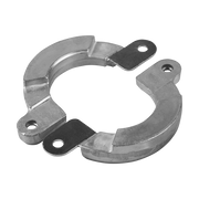 Aluminiumanod Yanmar split collar for Saildrive Yanmar SD20-SD60 saildrives, 196450-02491 - AnodeFactory